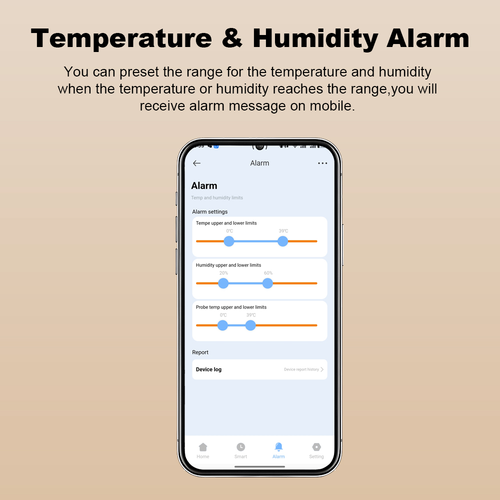 2026 New Tuya WiFi Humidity Te - Smart Home Tuya ulasan dan harga