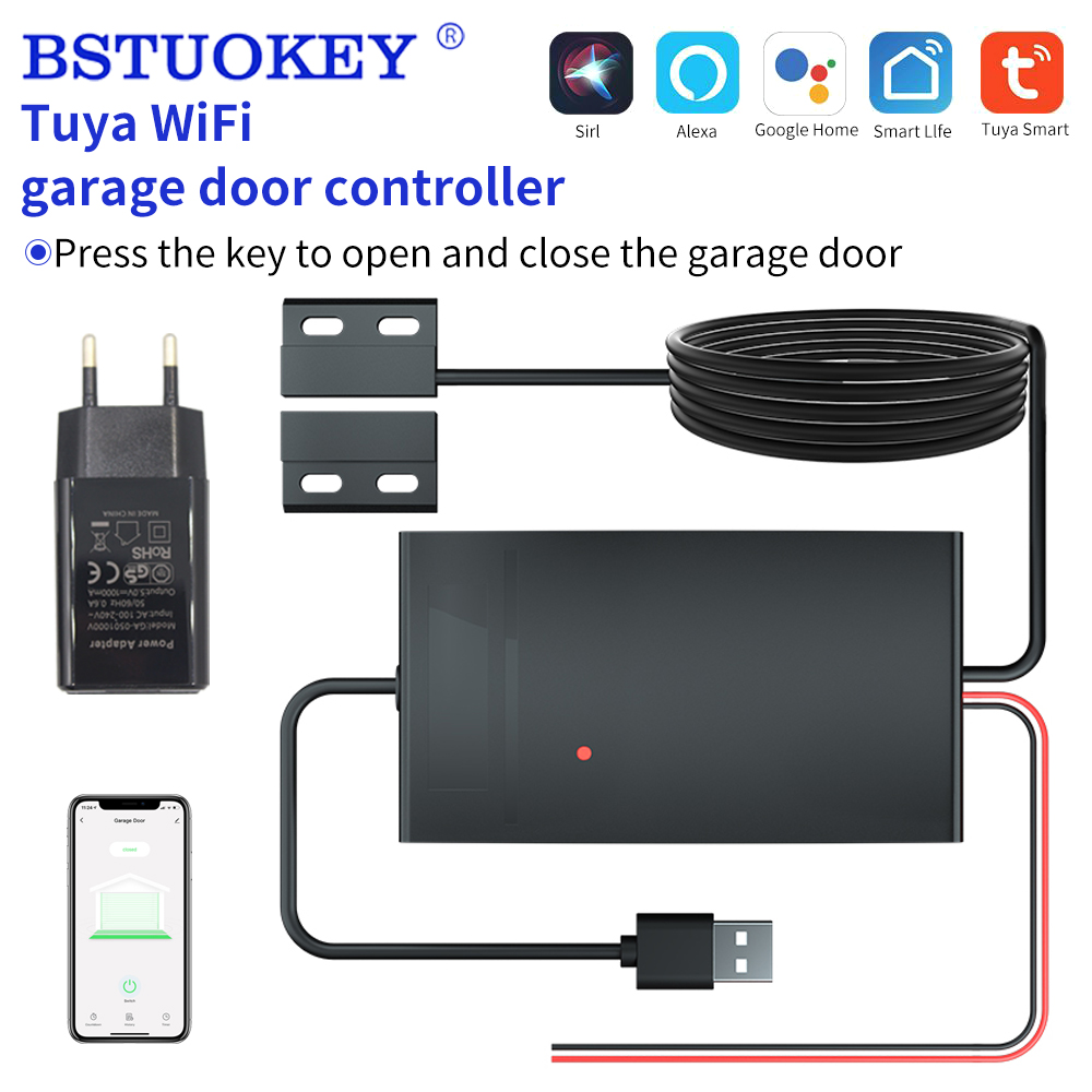 Tuya Garage Door Controller Sm - Smart Garage Door Opener ulasan dan harga