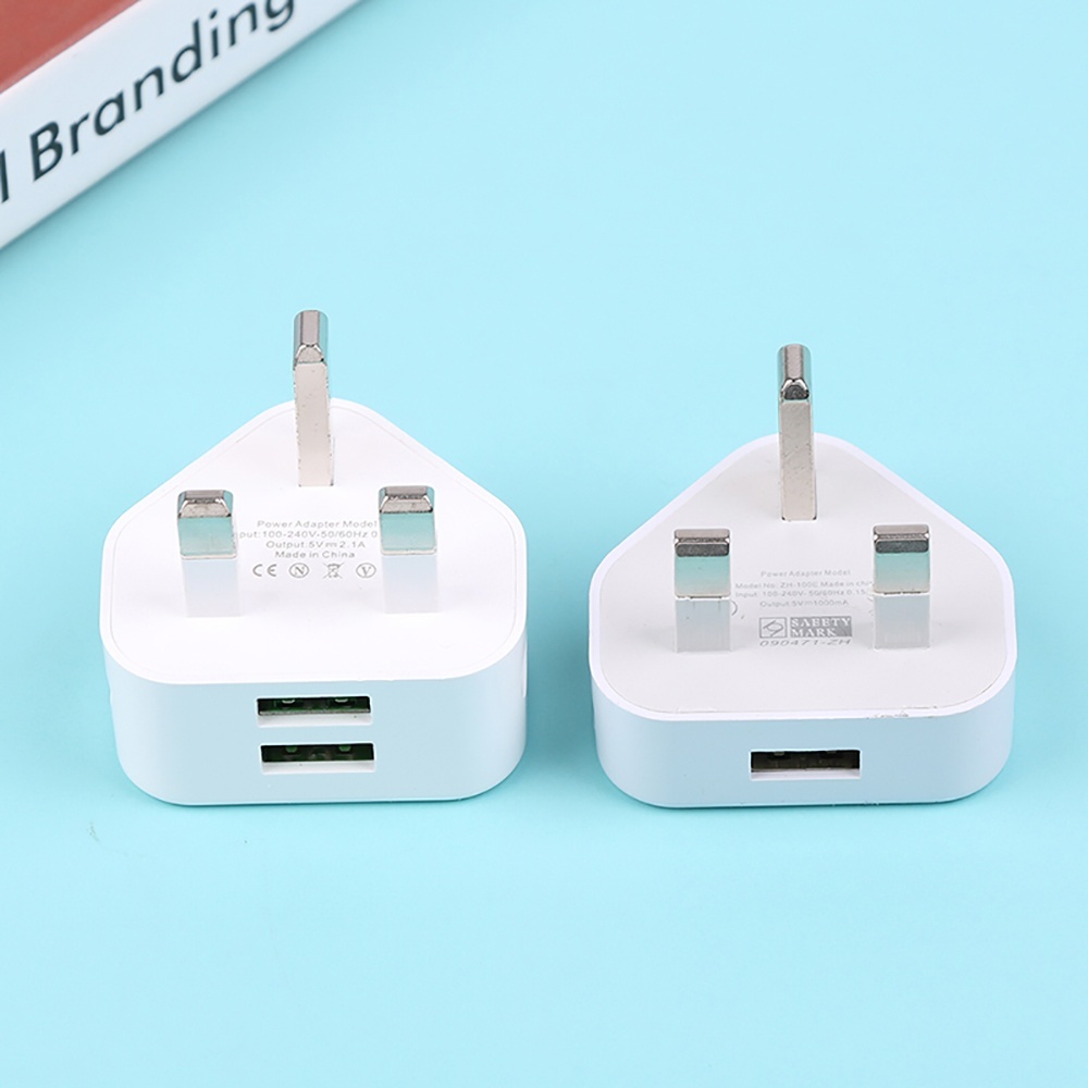 2in1 USB UK Plug 3 Pin Wall Ch - Smart Home Xiaomi ulasan dan harga