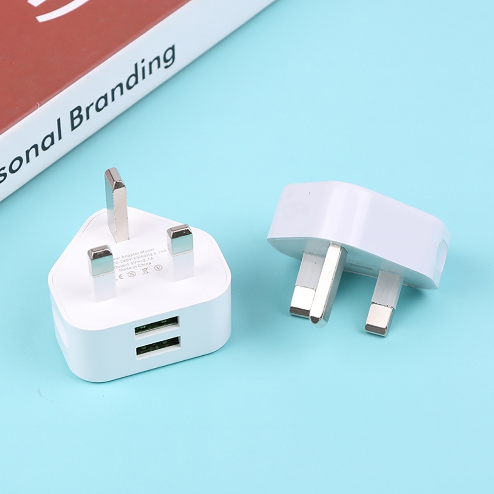 2in1 USB UK Plug 3 Pin Wall Ch - Smart Home Xiaomi ulasan dan harga